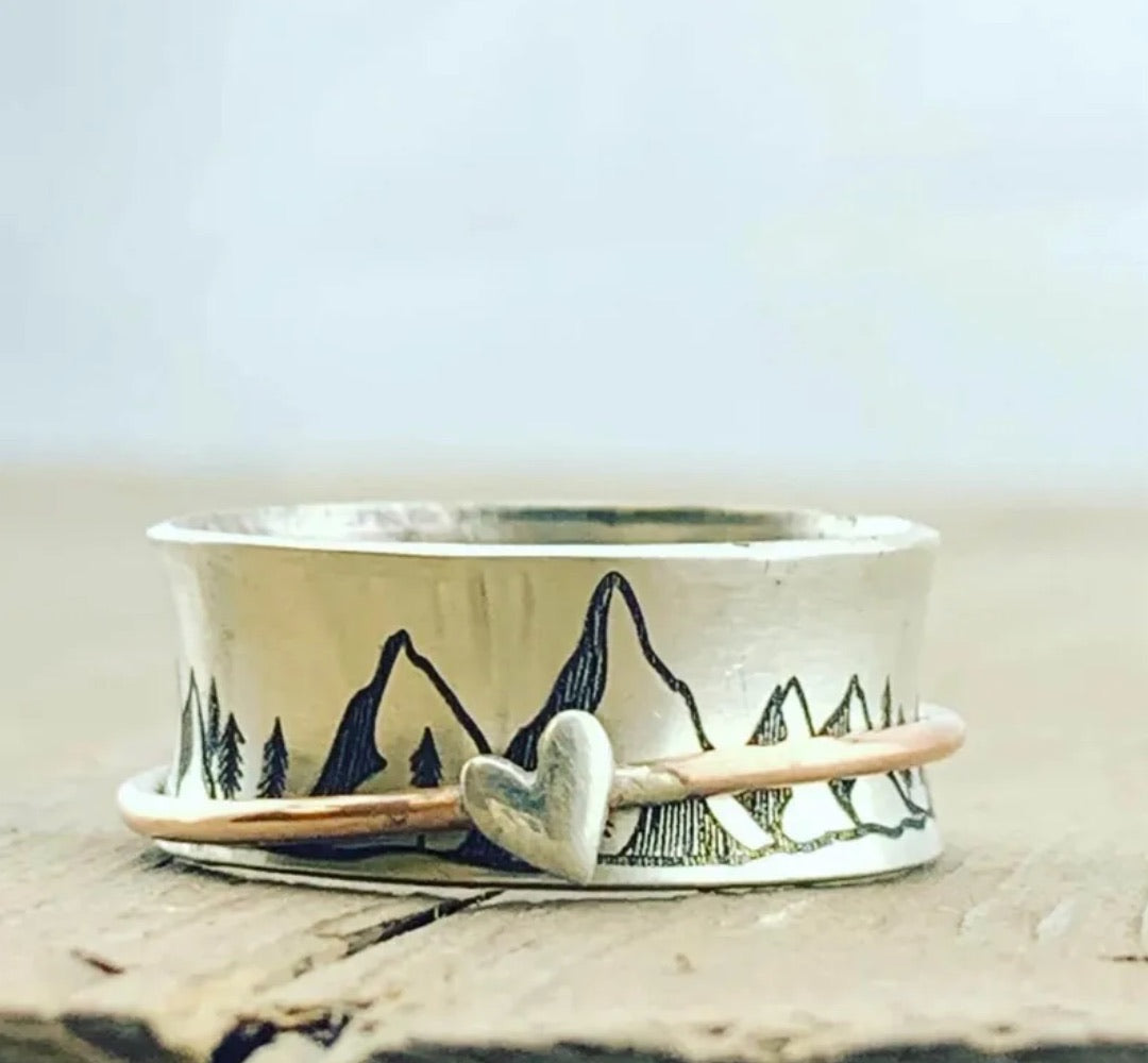 Mountain Love Ring