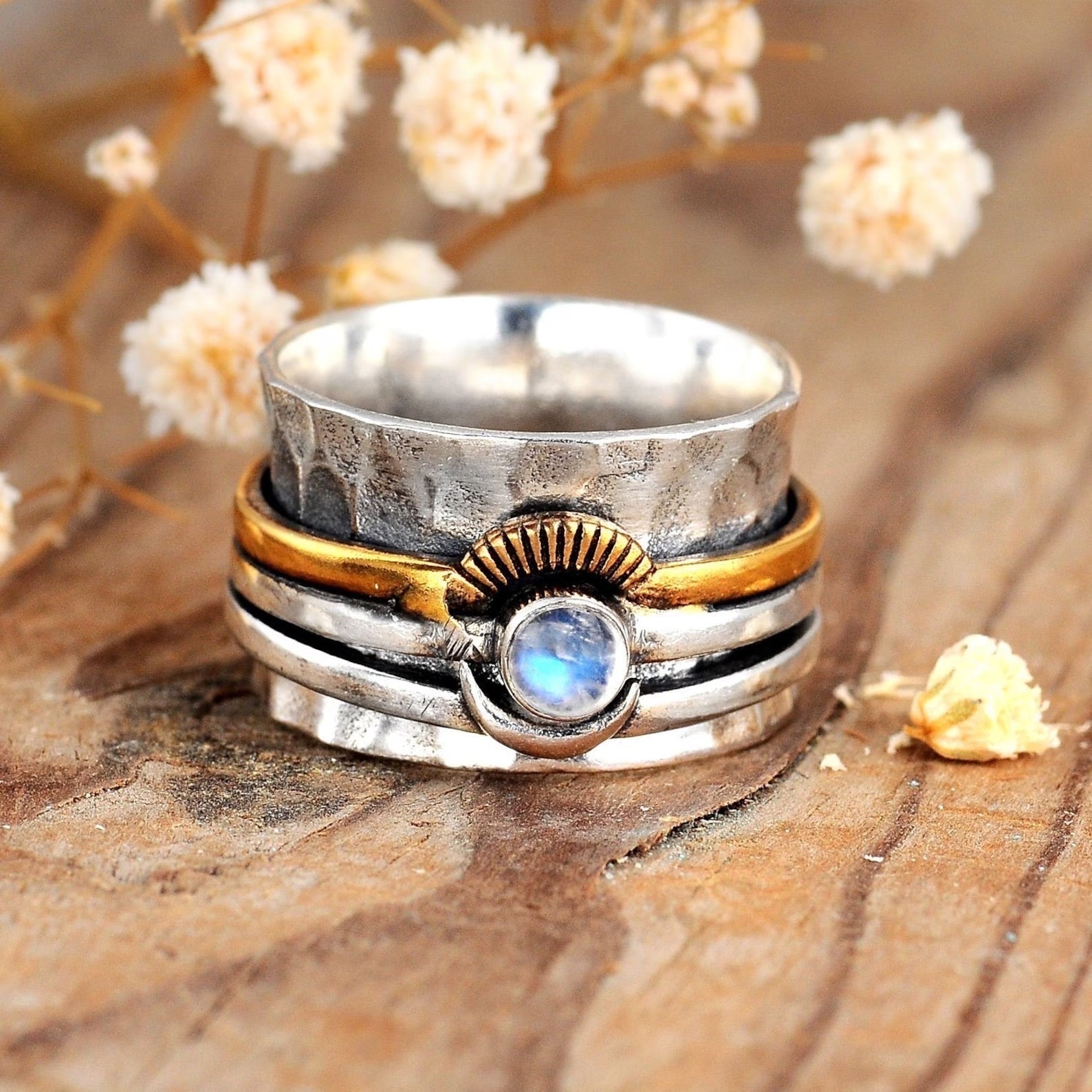 Moon and Sun Ring